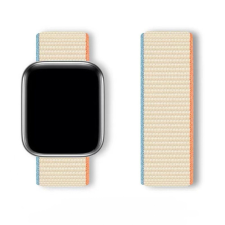 Hurtel Sport Loop csereszíj Apple Watch 42/44/45/46/49mm - bézs okosóra kellék