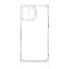 Hurtel Square Clear tok tok iPhone 12 Pro Max készülékhez átlátszó zselés borítással tok és táska