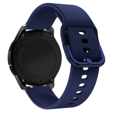 Hurtel Szilikon szíj TYS smartwatch okosórához univerzális 20mm sötétkék okosóra kellék