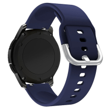 Hurtel Szilikon szíjas TYS okosóra szíj univerzális 22mm-es sötétkék órákhoz okosóra kellék