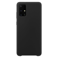 Hurtel Szilikon tok Lágy flexibilis szilikon tok Samsung Galaxy A72 4G fekete tok és táska