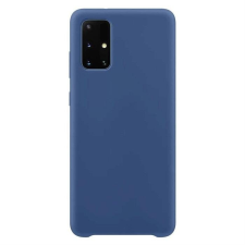 Hurtel Szilikon tok Lágy flexibilis szilikon tok Samsung Galaxy S21 ultra 5g sötétkék tok és táska
