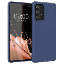 Hurtel Szilikon tok lágy rugalmas szilikon tok Samsung Galaxy A22 4G kék tok és táska