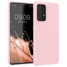 Hurtel Szilikon tok Puha rugalmas gumitelefontok Samsung Galaxy A03s rózsaszín tok és táska