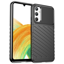 Hurtel Thunder Case tok Samsung Galaxy A34 5G szilikon Armor tok fekete tok és táska