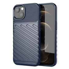 Hurtel Thunder tok Flexible Tough ütésálló tok TPU tok iPhone 13 Mini Blue tok és táska