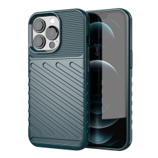 Hurtel Thunder tok Flexible Tough ütésálló tok TPU tok iPhone 13 Pro zöld tok és táska
