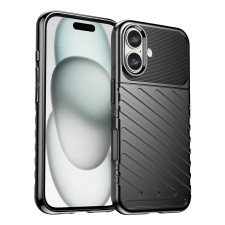 Hurtel Thunder tok iPhone 16 - fekete tok és táska
