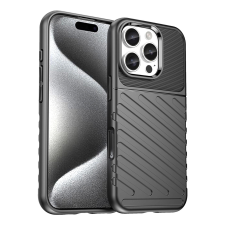 Hurtel Thunder tok iPhone 16 Pro - fekete tok és táska