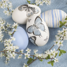 Húsvét Decoupage Eggs szalvéta 20 db-os 33x33 cm papírárú, csomagoló és tárolóeszköz