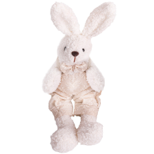  Húsvéti dekoráció (nyuszi fiú, krémszínű ruhában) fajáték