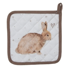  Húsvéti nyuszis edényalátét - 20x20cm - Bunnies in Love lakástextília