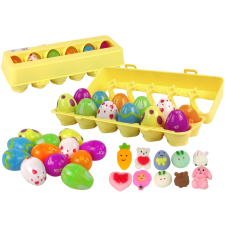 Húsvéti squishy tojás készlet 12 darab oktatójáték