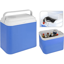 HŰTŐBOX ELEKTROMOS 24L 12V/230V SZIVARGYÚJTÓS 40X23X39,7 CM kézitáska és bőrönd