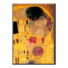 Hűtőmágnes 8x5,4x0,3cm,Klimt:The Kiss ajándéktárgy