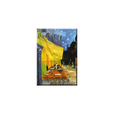 Hűtőmágnes 8x5,4x0,3cm,Van Gogh:Kávéház éjjel hűtőmágnes