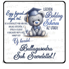  Hűtőmágnes ballagásra, Legyen boldog és sikeres az utad hűtőmágnes