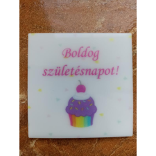  Hűtőmágnes Boldog születésnapot,Boldog névnapot dekorációs kellék