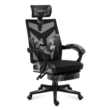 HUZARO Combat 5.0 Gamer szék - Fekete/Terepmintás (HZ-COMBAT 5.0 CAMO) forgószék