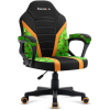 HUZARO Ranger 1.0 Gyermek Gamer szék - Fekete/Zöld/Narancssárga (HZ-RANGER 1.0 PIXEL MESH)