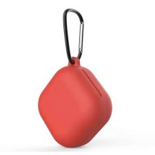 Huzat Samsung Galaxy Buds2 fejhallgató védelmére, piros színű, akasztóval fülhallgató, fejhallgató tok
