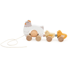  Húzogatós tyúkanyó kiscsibékkel (PolarB) fajáték