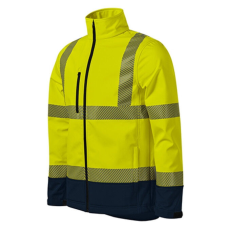  HV Drop softshell kabát unisex fluoreszkáló sárga 4XL