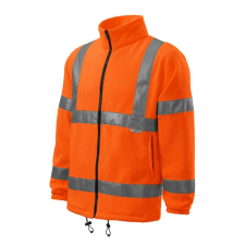 HV Fleece Jacket polár unisex fluoreszkáló narancssárga M láthatósági ruházat
