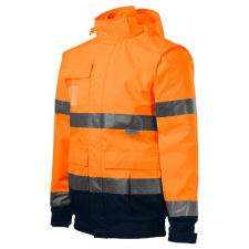 HV Guard 4 in 1 jacket unisex fluoreszkáló narancssárga 4XL férfi kabát, dzseki