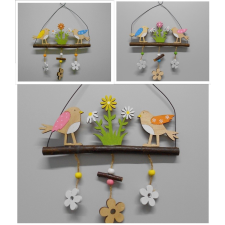  HY-5046 AJTÓDÍSZ MADARAS 30 CM dekorációs kellék