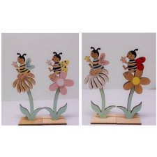  HY-5055 MÉHECSKE VIRÁGGAL 20CM dekorációs kellék