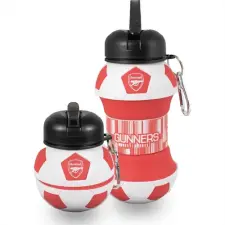  Hy-Pro Összecsukható, labda formájú kulacs, 500 ml - Arsenal kulacs, kulacstartó