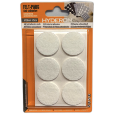 HYDERON Bútorcsúsztató Filc Öntapadó 28Mm Fehér 6Db/Cs Hyderon bútor