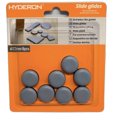 HYDERON Bútorcsúsztató Műanyag Öntapadó 22Mm 8Db/Cs Hyderon bútor