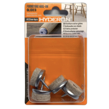 HYDERON Bútorcsúsztató Talp Fém-Filces Csavar.22 4Db/Cs. Hyderon bútor