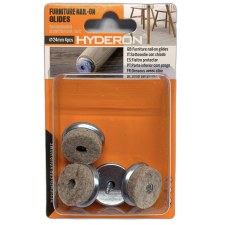 HYDERON Bútorcsúsztató Talp Fém-Filces Csavar.24 4Db/Cs. Hyderon bútor