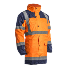  HYDRA HI-VIZ NARANCS PU ESŐKABÁT_3XL láthatósági ruházat