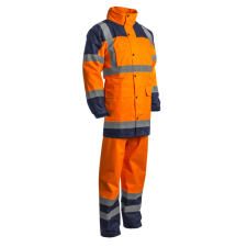 HYDRA HI-VIZ PE ESŐÖLTÖNY NARANCS/KÉK_S (ST) láthatósági ruházat