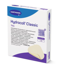  Hydrocoll® Classic Thin vékony hidrokolloid kötszer (7,5x7,5 cm; 10 db) gyógyászati segédeszköz