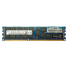 Hynix RAM memória 1x 16GB Hynix ECC REGISTERED DDR3 2Rx4 1600MHz PC3-12800 RDIMM | HMT42GR7AFR4C-PB memória (ram)