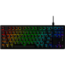 HYPERX Alloy Origins Core PBT (HX Blue Switch) Vezetékes Mechanikus Gaming Billentyűzet - Angol (US) (639N8AA#ABA) billentyűzet