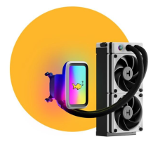 HYTE THICC Q60 univerzális processzor vízhűtés (FAN-HYTE-Q60-BW) hűtés