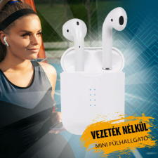 i168 TWS bluetooth vezetéknélküli fülhallgató töltő dobozzal fülhallgató, fejhallgató