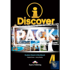  i-DISCOVER 4 STUDENT&#039;S BOOK &amp; WORKBOOK WITH DIGIBOOKS idegen nyelvű könyv