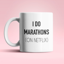  I do marathons fehér bögre bögrék, csészék