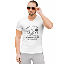  I don't believe in magic - Férfi V Nyakú Póló férfi póló