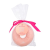 I Heart Revolution Donut Peach Sprinkle fürdőbomba 150 g nőknek