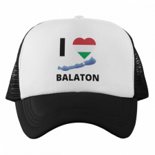  I Love Balaton - Trucker Hálós Baseball Sapka női sapka