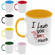  I love you this much - Színes Bögre bögrék, csészék