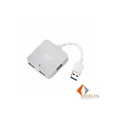 I-TEC Metal Passive USB 3.0 Hub 4 port /U3HUBMETAL402/ hub és switch